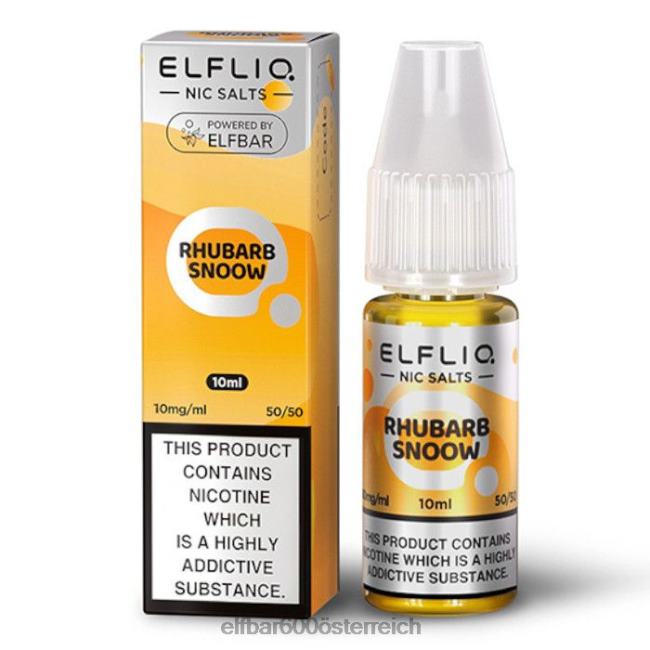 ELFBAR Elflic-Nic-Salze – Rhabarber-Schneeflocken – 10 ml – 10 mg/ml 2L2T171 - ELF BAR preis