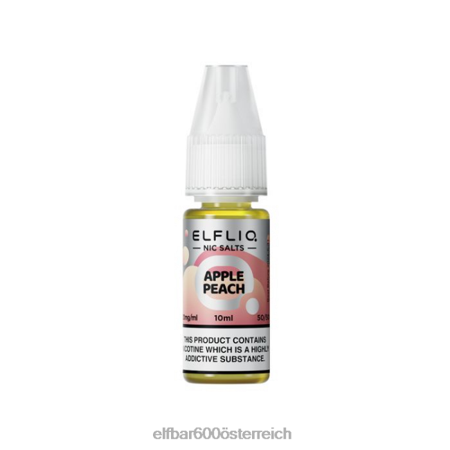ELFBAR Elfliq Apfel-Pfirsich-Nic-Salze – 10 ml – 10 mg/ml 2L2T219 - ELF BAR preis