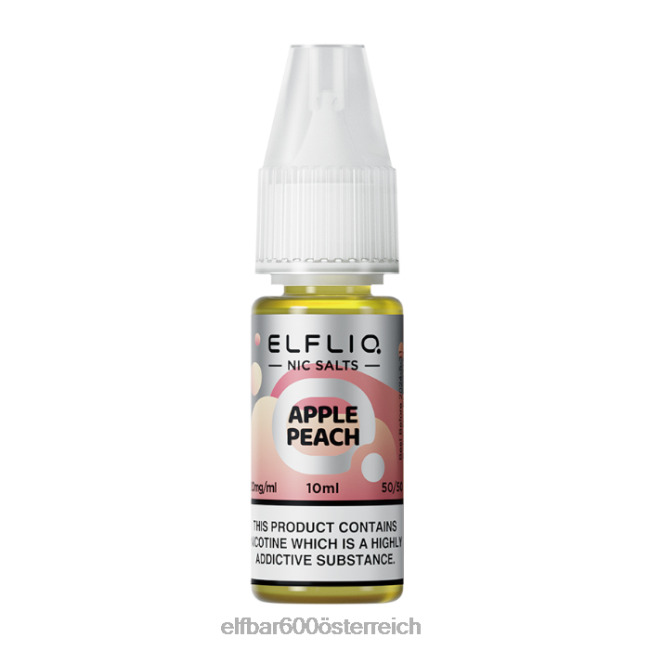ELFBAR Elfliq Apfel-Pfirsich-Nic-Salze – 10 ml – 10 mg/ml 2L2T219 - ELF BAR preis