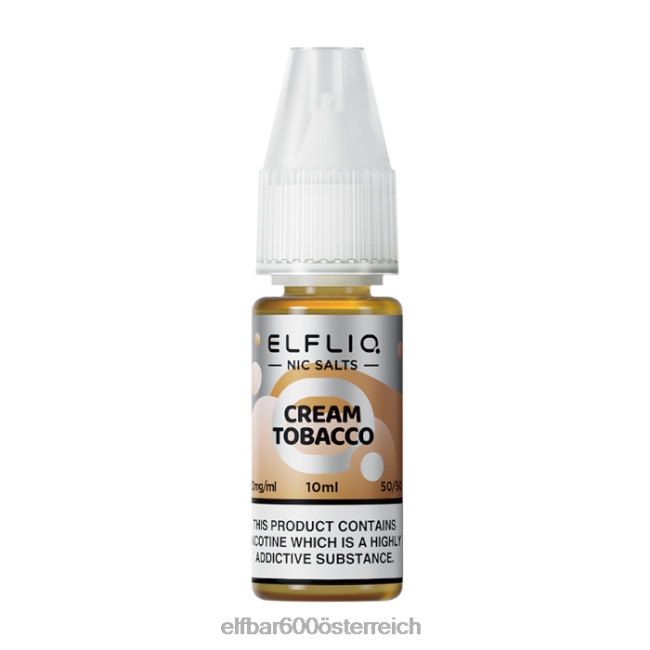 ELFBAR Elfliq Creme-Tabak-Nic-Salze – 10 ml – 10 mg/ml 2L2T211 - ELF BAR 1500 preis