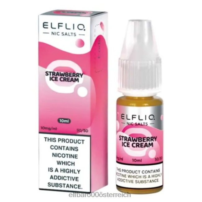 ELFBAR Elfliq Nic Salts – Erdbeerschnee – 10 ml – 20 mg/ml 2L2T183 - ELF BAR preis