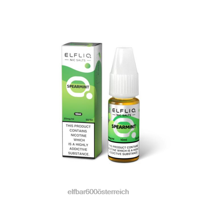 ELFBAR Elfliq Spearmint-Nic-Salze – 10 ml – 20 mg/ml 2L2T208 - ELF BAR preis Osterreich