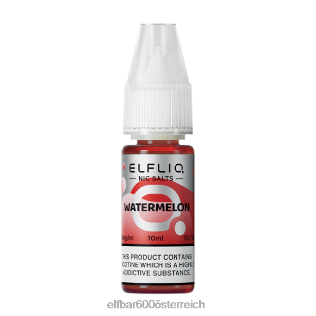 ELFBAR Elfliq Wassermelonen-Nic-Salze – 10 ml – 10 mg/ml 2L2T204 - ELF BAR 600