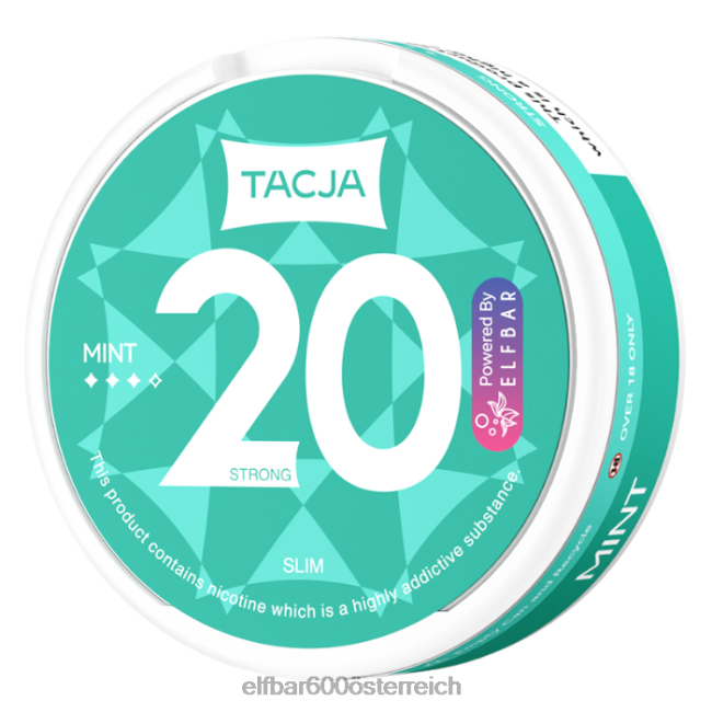 ELFBAR Tacja Nikotinbeutel – Minze – 1 Stück – 20 mg/g 2L2T233 - ELF BAR preisvergleich