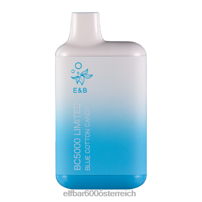 ELFBAR Blaue Zuckerwatte BC5000 für Verbraucher – 50 mg – einzeln 2L2T283 - ELF BAR 1500 preis