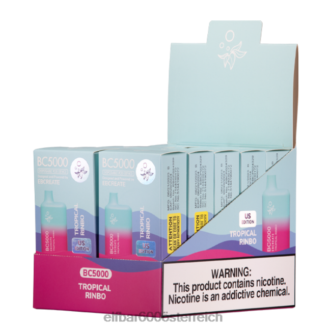 ELFBAR Tropical Spoal BC5000 Verbraucher – einzeln – 40 mg 2L2T244 - ELF BAR preis Osterreich