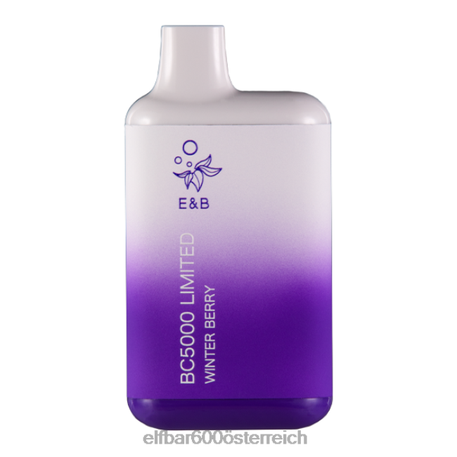 ELFBAR Winterbeere BC5000 Verbraucher – 50 mg – einzeln 2L2T281 - ELF BAR preisvergleich
