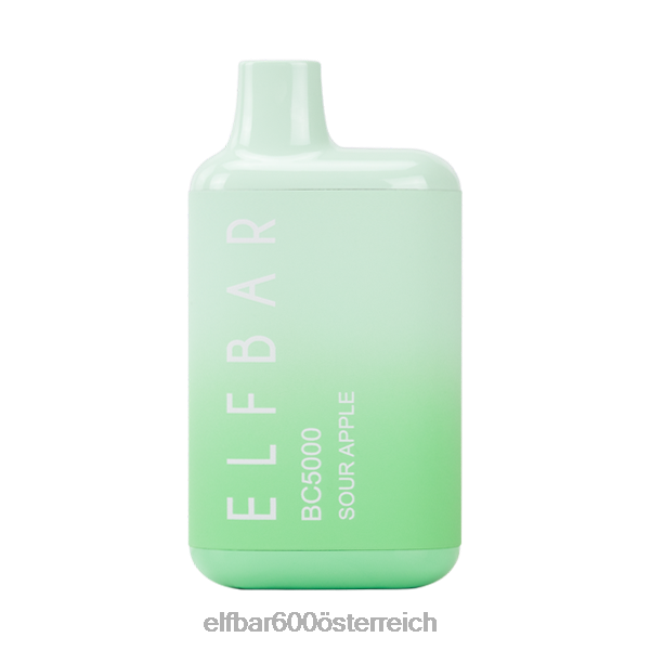 ELFBAR saurer Apfel eb bc5000 Verbraucher - Single 2L2T294 - ELF BAR 600 preis