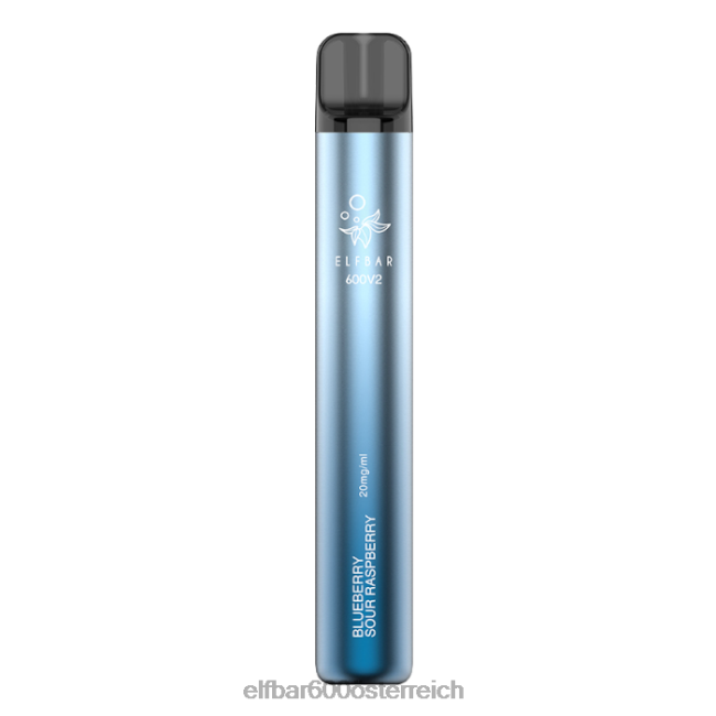 ELFBAR 600v2 Einweg-Vaporizer – 20 mg 2L2T10 - ELF BAR 5000 zuge nikotin Heidelbeere, saure Himbeere
