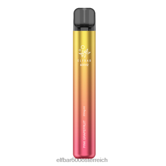 ELFBAR 600v2 Einweg-Vaporizer – 20 mg 2L2T19 - ELF BAR 1500 preis rosa Grapefruit