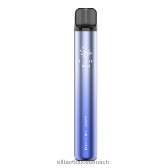 ELFBAR 600v2 Einweg-Vaporizer – 20 mg 2L2T1 - ELF BAR 5000 zuge Blaubeere