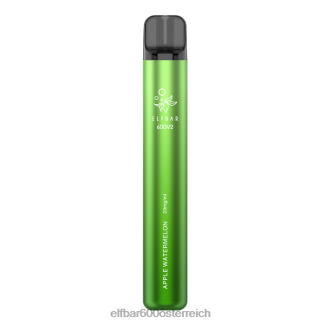 ELFBAR 600v2 Einweg-Vaporizer – 20 mg 2L2T21 - ELF BAR 5000 zuge kosten Apfel-Wassermelone