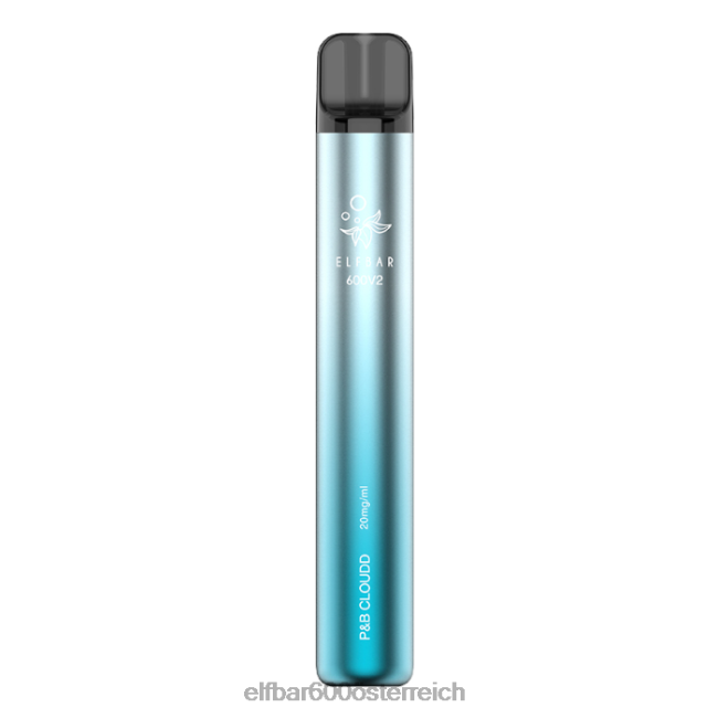 ELFBAR 600v2 Einweg-Vaporizer – 20 mg 2L2T25 - ELF BAR 5000 zuge P&B-Wolke