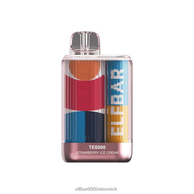 ELFBAR Einweg-Vape Te6000 Erdbeer-Combos 2L2T396 - ELF BAR 600 Erdbeere Banane