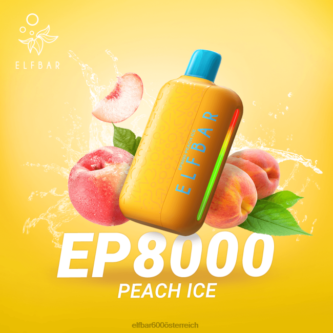ELFBAR Einweg-Vapor neue ep8000 Puffs 2L2T373 - ELF BAR 5000 zuge Mango-Pfirsich-Wassermelone