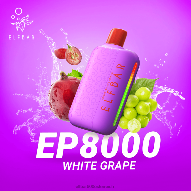 ELFBAR Einweg-Vapor neue ep8000 Puffs 2L2T374 - ELF BAR 600 ohne nikotin Doppelapfel