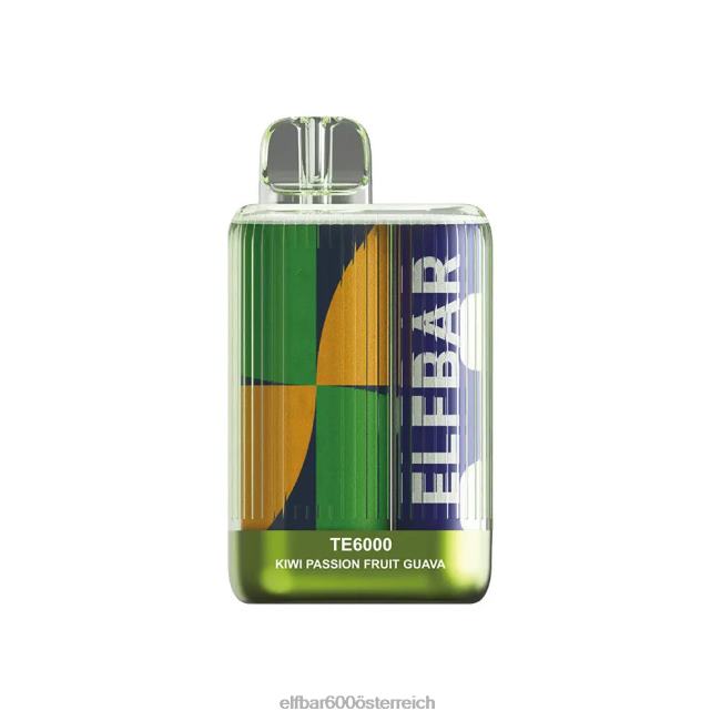 ELFBAR Einweg-Vaporizer te6000 Züge 2L2T387 - ELF BAR preis saftiger Pfirsich