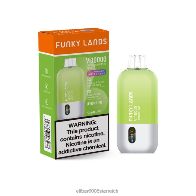 ELFBAR Funky Lands Einweg-Vape VI10000 Züge 2L2T470 - ELF BAR 600 ohne nikotin Wassermeloneneis