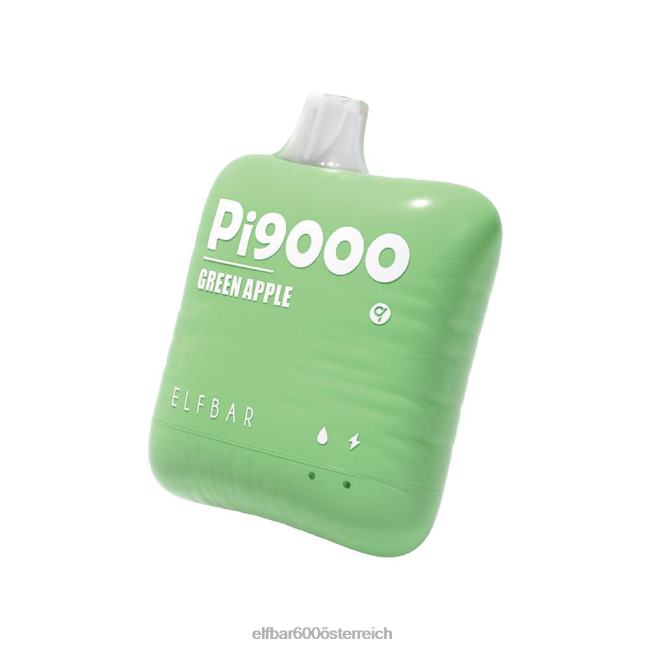ELFBAR pi9000 Einweg-Vaporizer, 9000 Züge 2L2T412 - ELF BAR preis Osterreich grüner Apfel