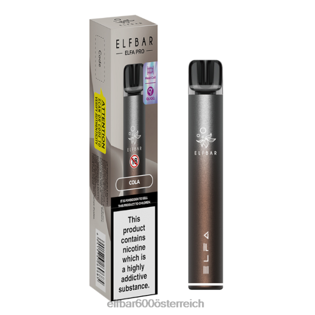 ELFBAR Elfa Pro Pod Kit – wiederaufladbar 2L2T66 - ELF BAR 600 preis Aurora Blue + Kiwi-Passionsfrucht vorgefüllte Schote