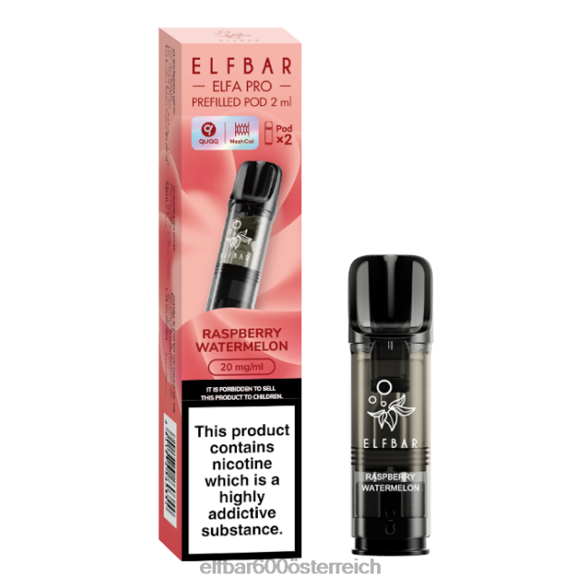 ELFBAR Elfa Pro vorgefüllte Kapseln – 20 mg – 2 Stück 2L2T100 - ELF BAR preis Osterreich Schneetabak