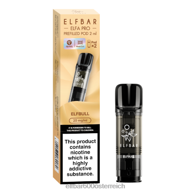 ELFBAR Elfa Pro vorgefüllte Kapseln – 20 mg – 2 Stück 2L2T101 - ELF BAR preisvergleich Elf-Turbo