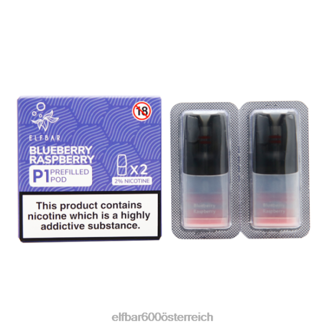 ELFBAR Mate 500 P1 vorgefüllte Kapseln – 20 mg (2 Packungen) 2L2T152 - ELF BAR 5000 preis Pfirsicheis
