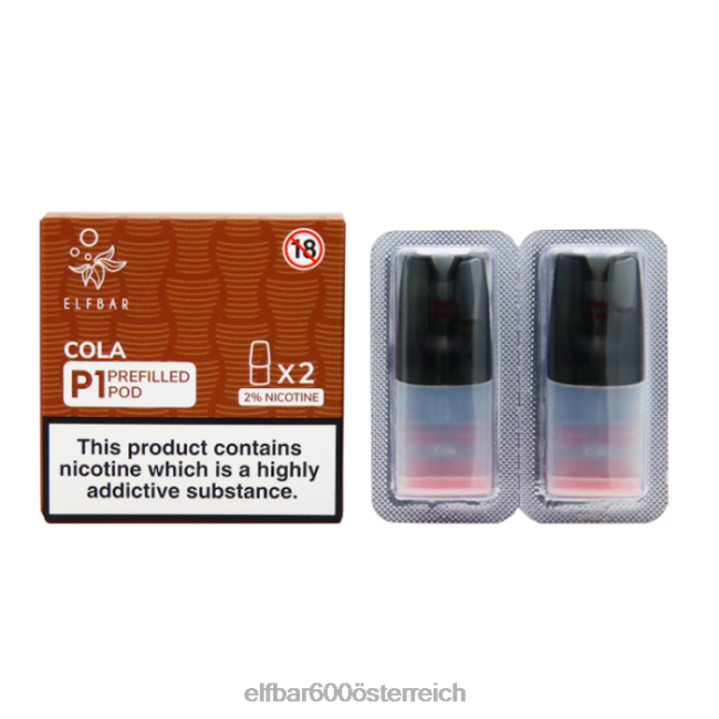 ELFBAR Mate 500 P1 vorgefüllte Kapseln – 20 mg (2 Packungen) 2L2T152 - ELF BAR 5000 preis Pfirsicheis