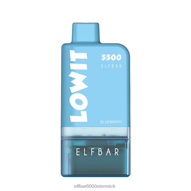 ELFBAR Vorgefülltes Pod-Kit Lowit 5500 2% Nic 2L2T428 - ELF BAR 5000 preis blaue Himbeere