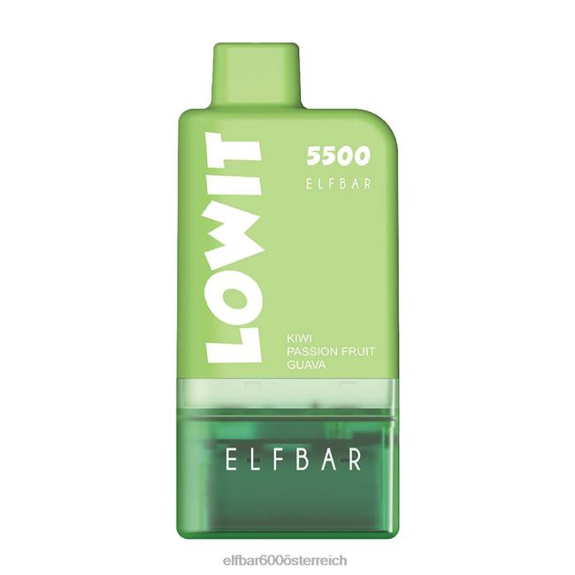 ELFBAR Vorgefülltes Pod-Kit Lowit 5500 2% Nic 2L2T428 - ELF BAR 5000 preis blaue Himbeere