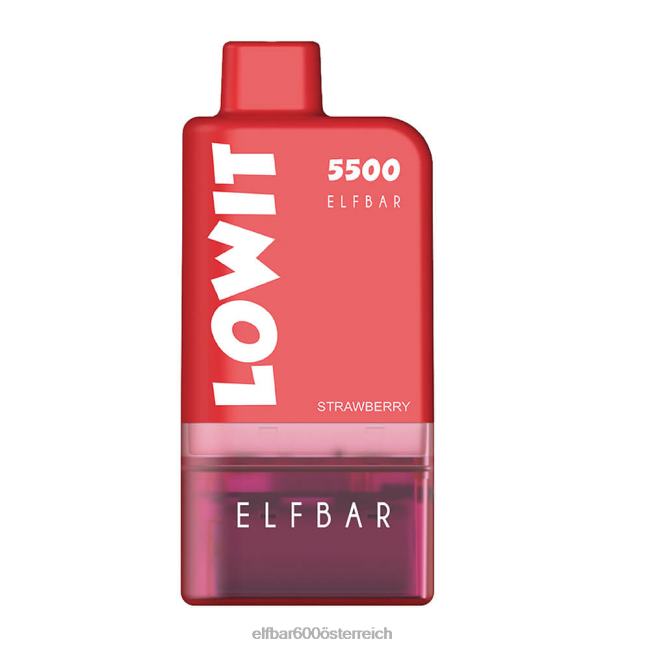 ELFBAR Vorgefülltes Pod-Kit Lowit 5500 2% Nic 2L2T434 - ELF BAR 600 ohne nikotin Erdbeerjoghurt