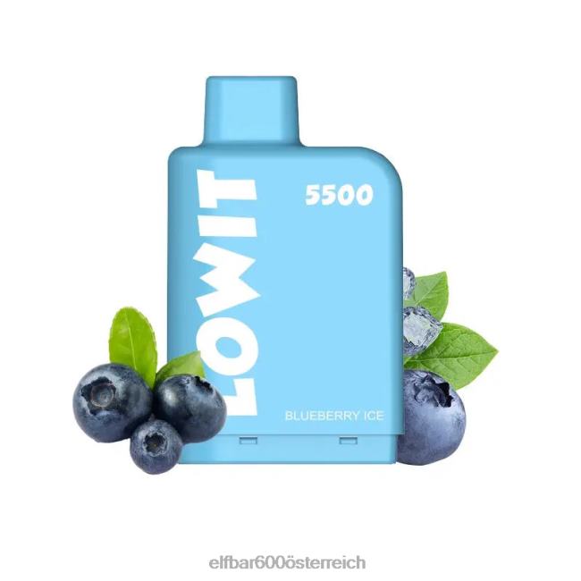 ELFBAR vorgefüllte Kapsel Lowit 5500 Züge 2% Nic 2L2T440 - ELF BAR 5000 preis Blaubeereis
