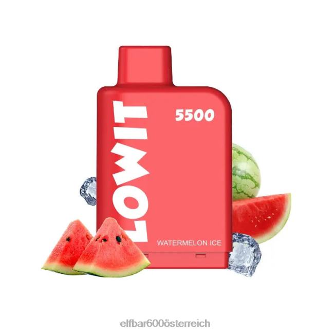 ELFBAR vorgefüllte Kapsel Lowit 5500 Züge 2% Nic 2L2T442 - ELF BAR 5000 zuge nikotin Erdbeereis