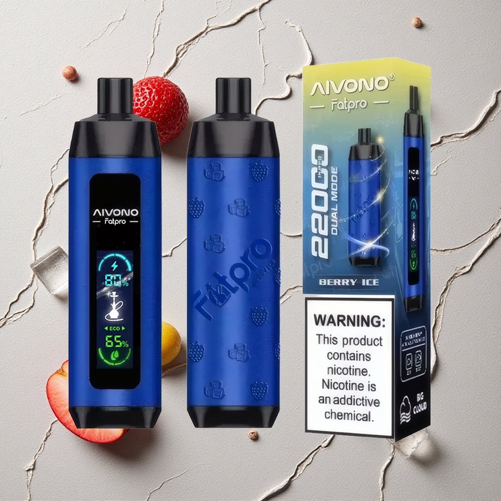 Aivono AIM FATPRO 22000 Puffs Beere-Eis vapes großhandel Österreich 28ml E-Liquid 600mAh