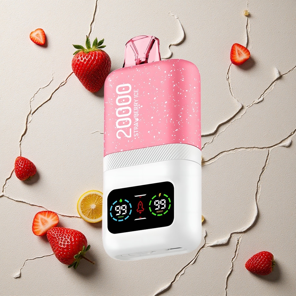 Aivono AIM MAGIC 20000 Puffs Erdbeer-Eis vapes großhandel Österreich 26ml E-Liquid Dual Mesh Coils