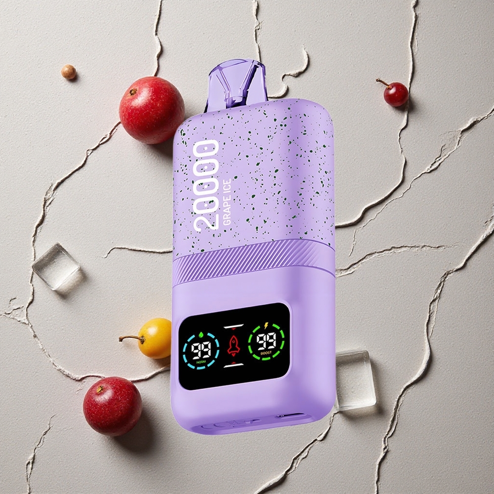 Aivono AIM MAGIC 20000 Puffs Trauben-Eis vapes großhandel Österreich Dual Mesh Coils 26ml E-liquid