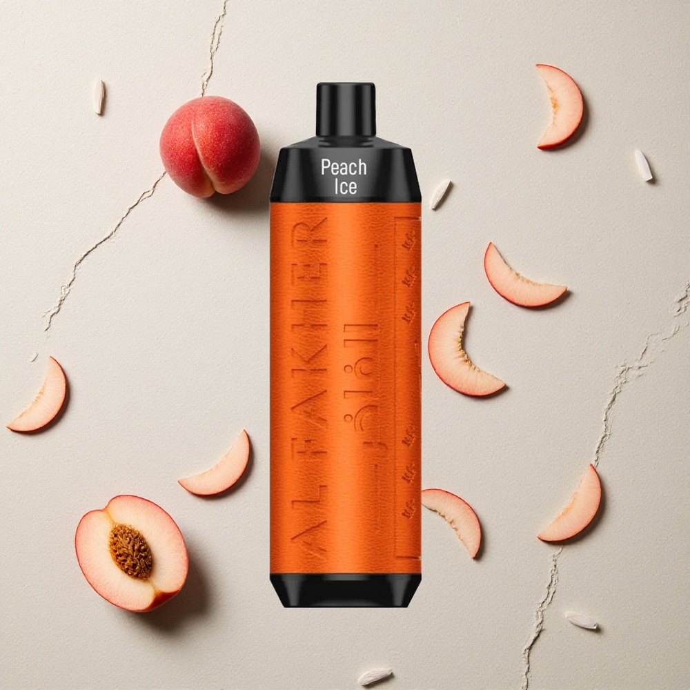 Al Fakher Crown Bar 8000 Pfirsich-Eis vapes großhandel Österreich 18ml e-Liquid