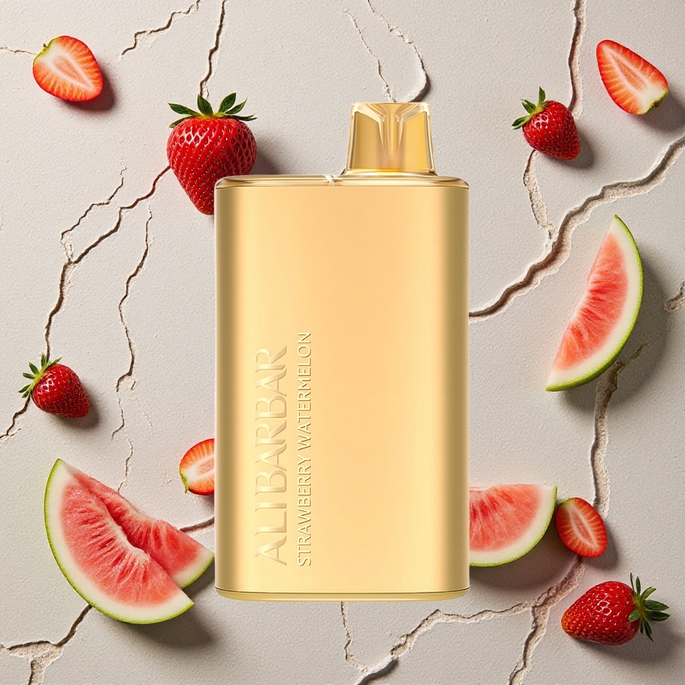 Alibarbar Rich 8000 Puffs Erdbeer-Wassermelone vapes großhandel Österreich 20ml E-Liquid 8000 Züge