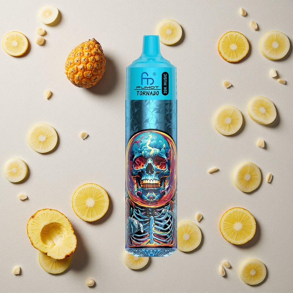 Fumot RandM Tornado 30000 Puffs Ananas Eis vapes großhandel Österreich 30mL 2% 5% Nikotin