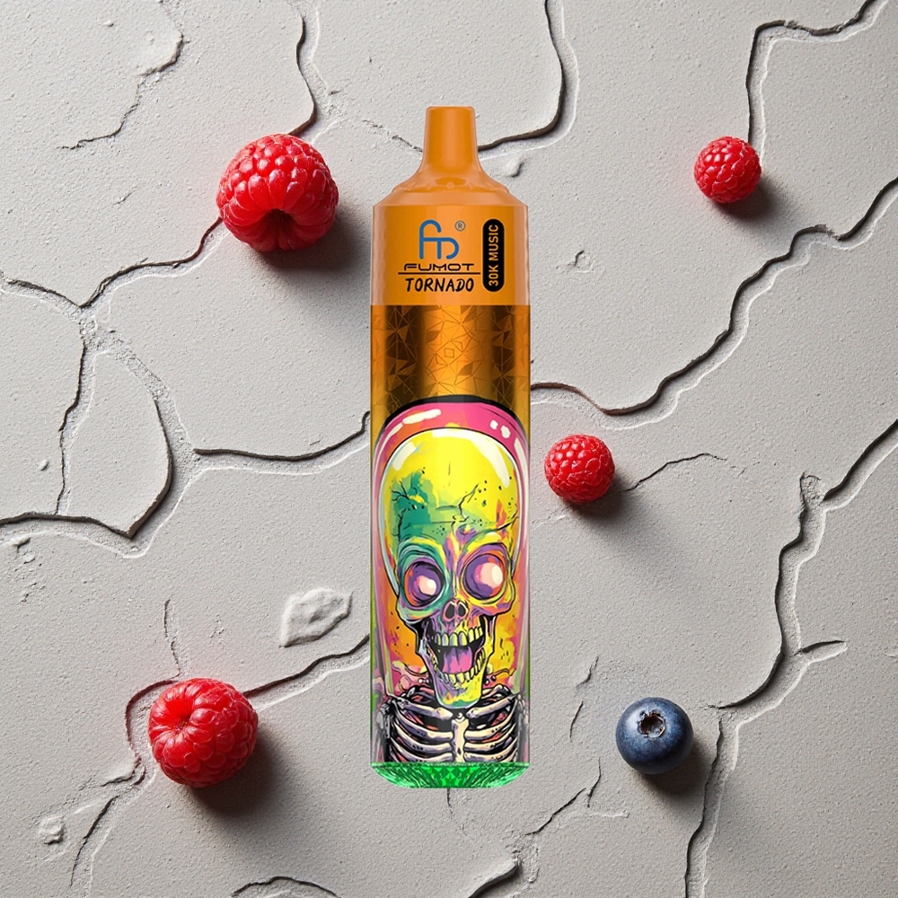 Fumot RandM Tornado 30000 Puffs Blaubeere Himbeere vapes großhandel Österreich 30mL 2% 5% Nikotin