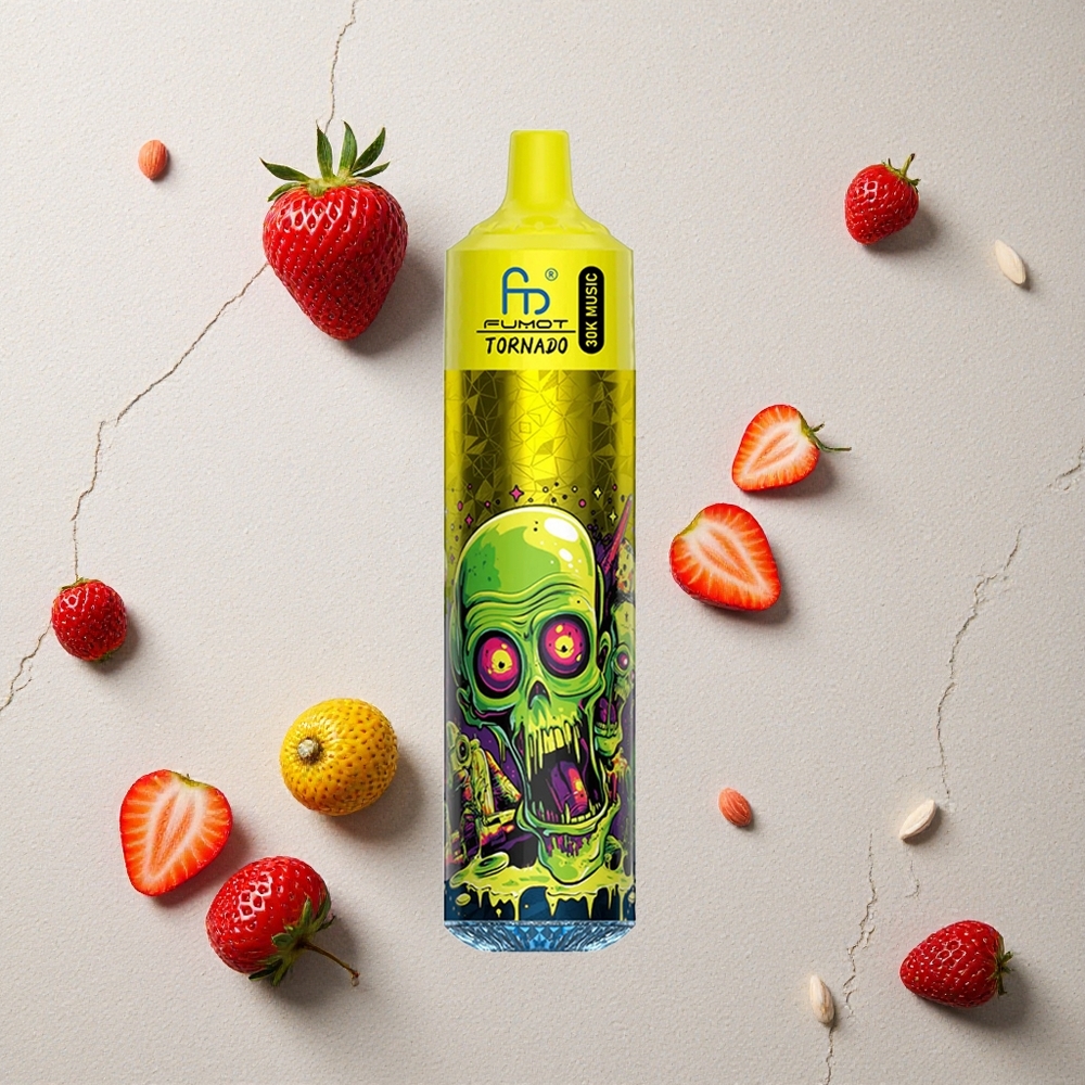 Fumot RandM Tornado 30000 Puffs Erdbeer-Eis vapes großhandel Österreich 30mL 2% 5% Nikotin