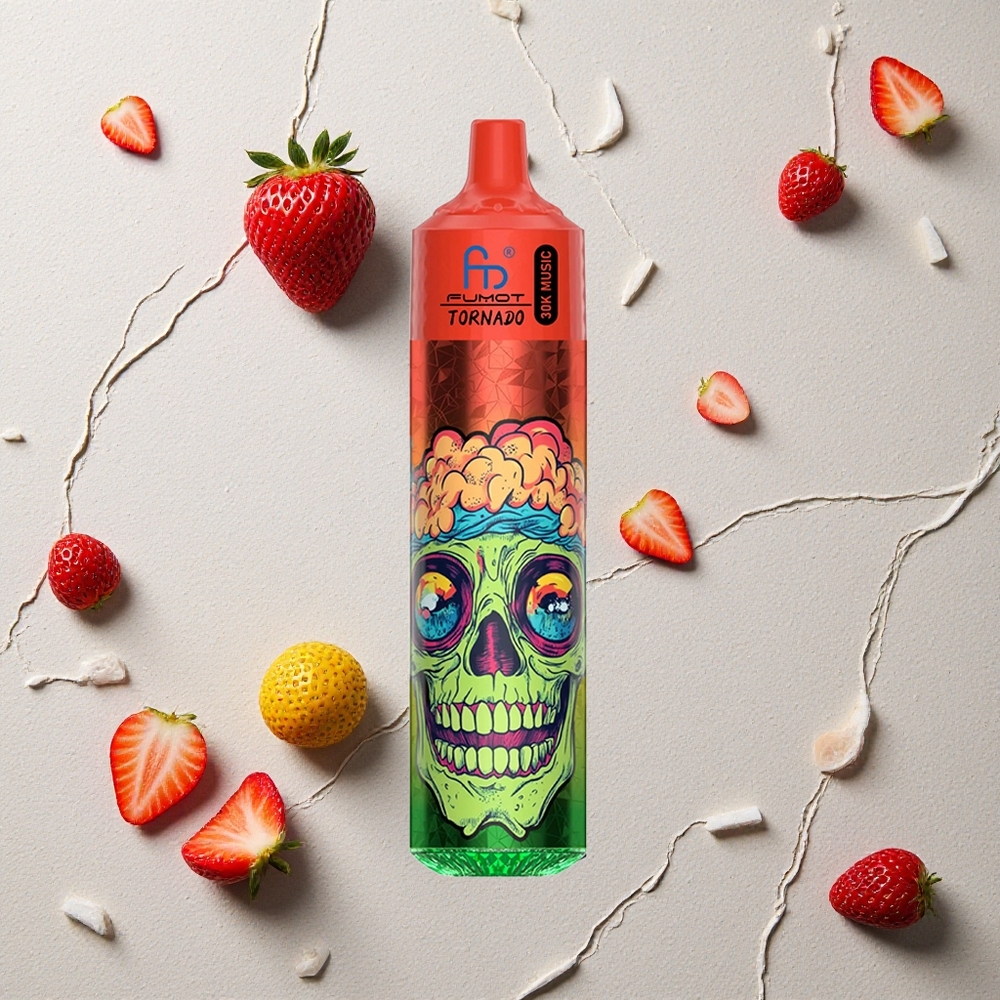 Fumot RandM Tornado 30000 Puffs Erdbeere Beere Eis vapes großhandel Österreich 30mL 600mAh