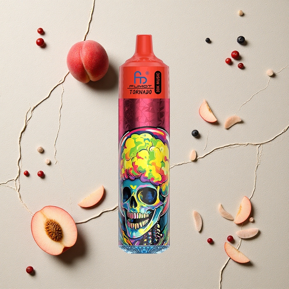 Fumot RandM Tornado 30000 Puffs Pfirsich-Beeren 30mL vapes großhandel Österreich 600mAh