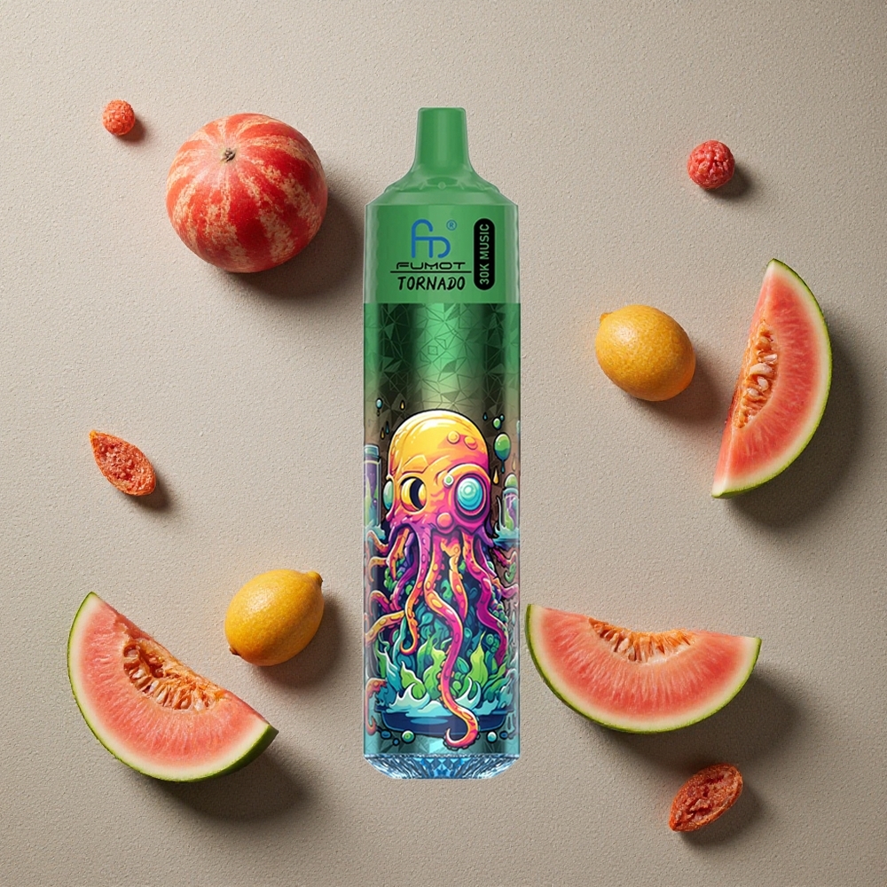 Fumot RandM Tornado 30000 Puffs Wassermelone Cantaloupe vapes großhandel Österreich 30mL 2% 5% Nikotin