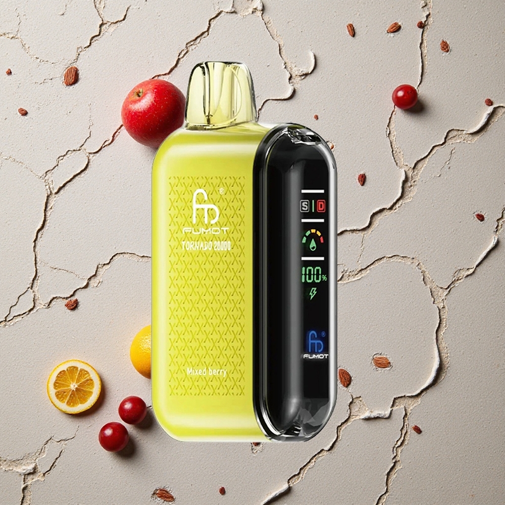 Fumot Tornado 20000 Puffs Beerenmix vapes großhandel Österreich mit 20ml E-Liquid und Dual Mesh Coil
