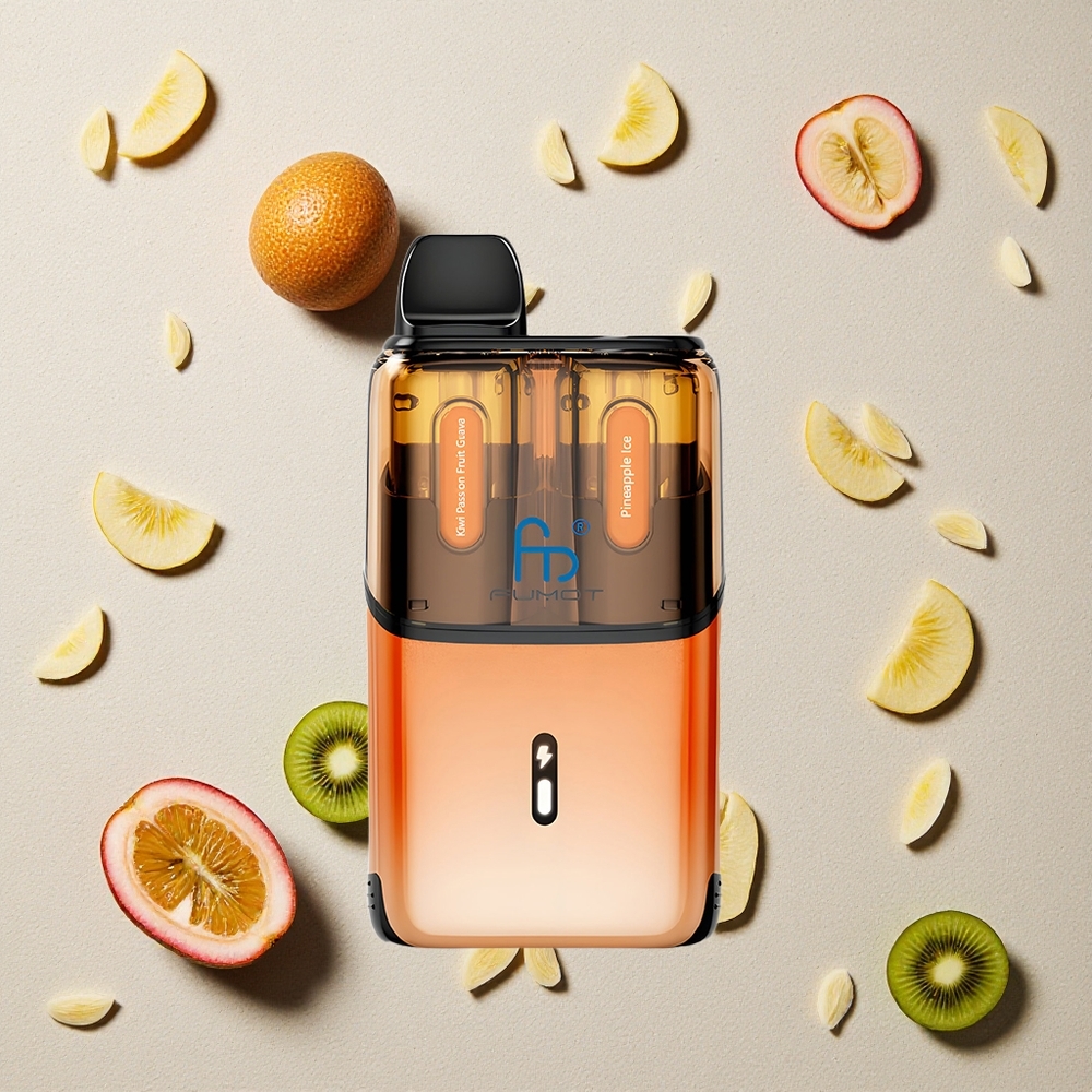 Fumot Ultra T32000 32000 Züge Kiwi Maracuja Guave - Ananas Eis vapes großhandel Österreich Typ-C Schnellladung