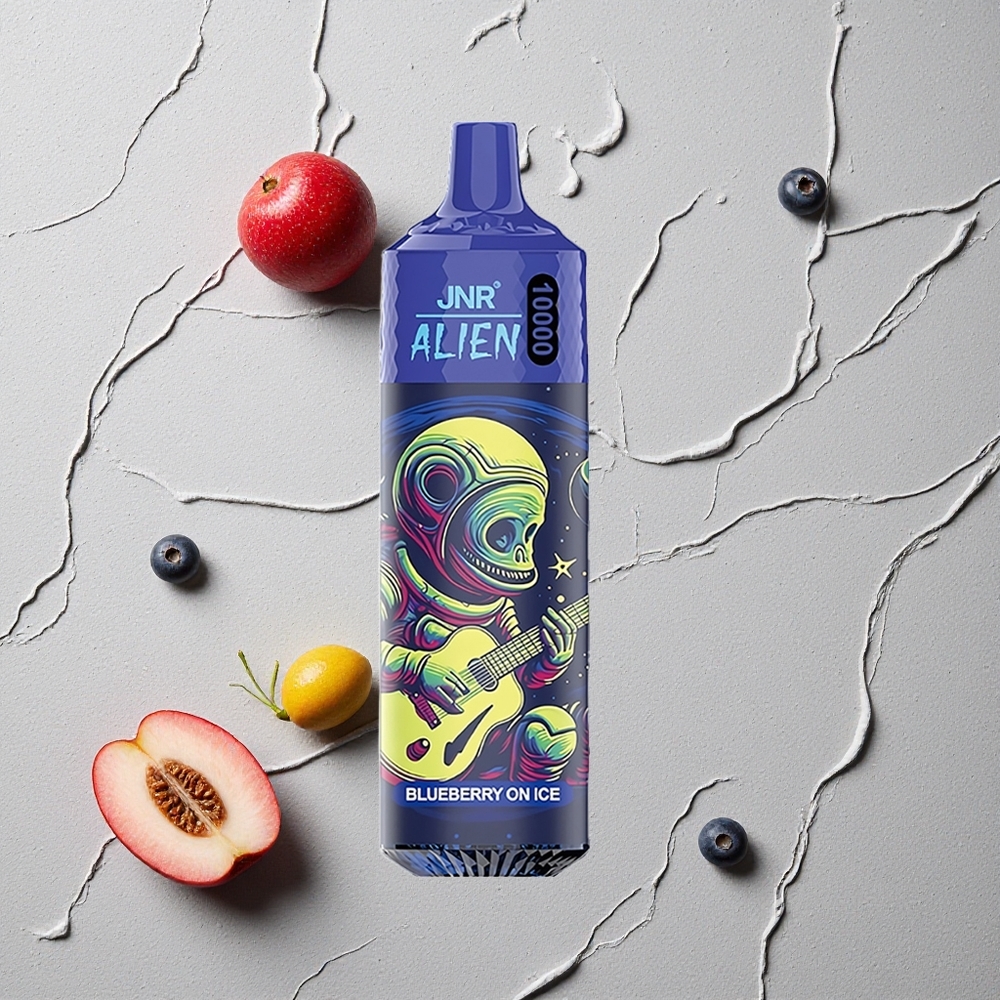 JNR Alien 10000 Puffs Blaubeere-Eis vapes großhandel Österreich 850mAh RGB-LED