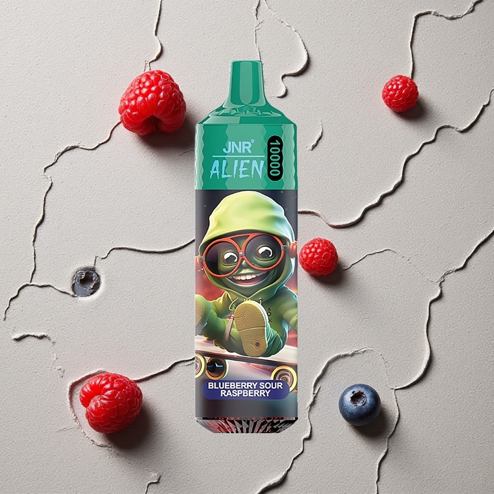 JNR Alien 10000 Puffs Blaubeere-Sauer-Himbeere vapes großhandel Österreich 850mAh Type-C Quick Charge