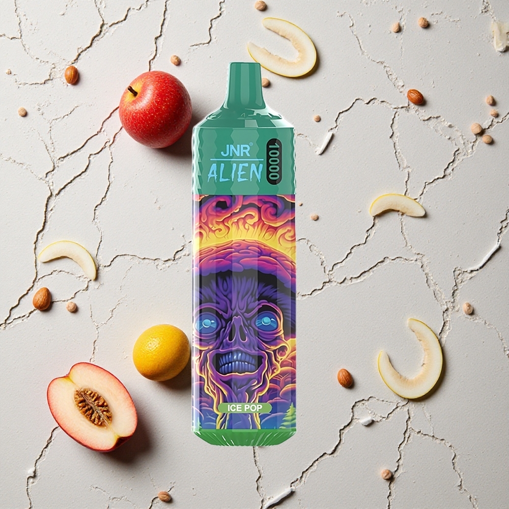 JNR Alien 10000 Puffs Eistüte Einweg-Vape 10000 Puffs 20ml E-Liquid vapes großhandel Österreich RGB LED