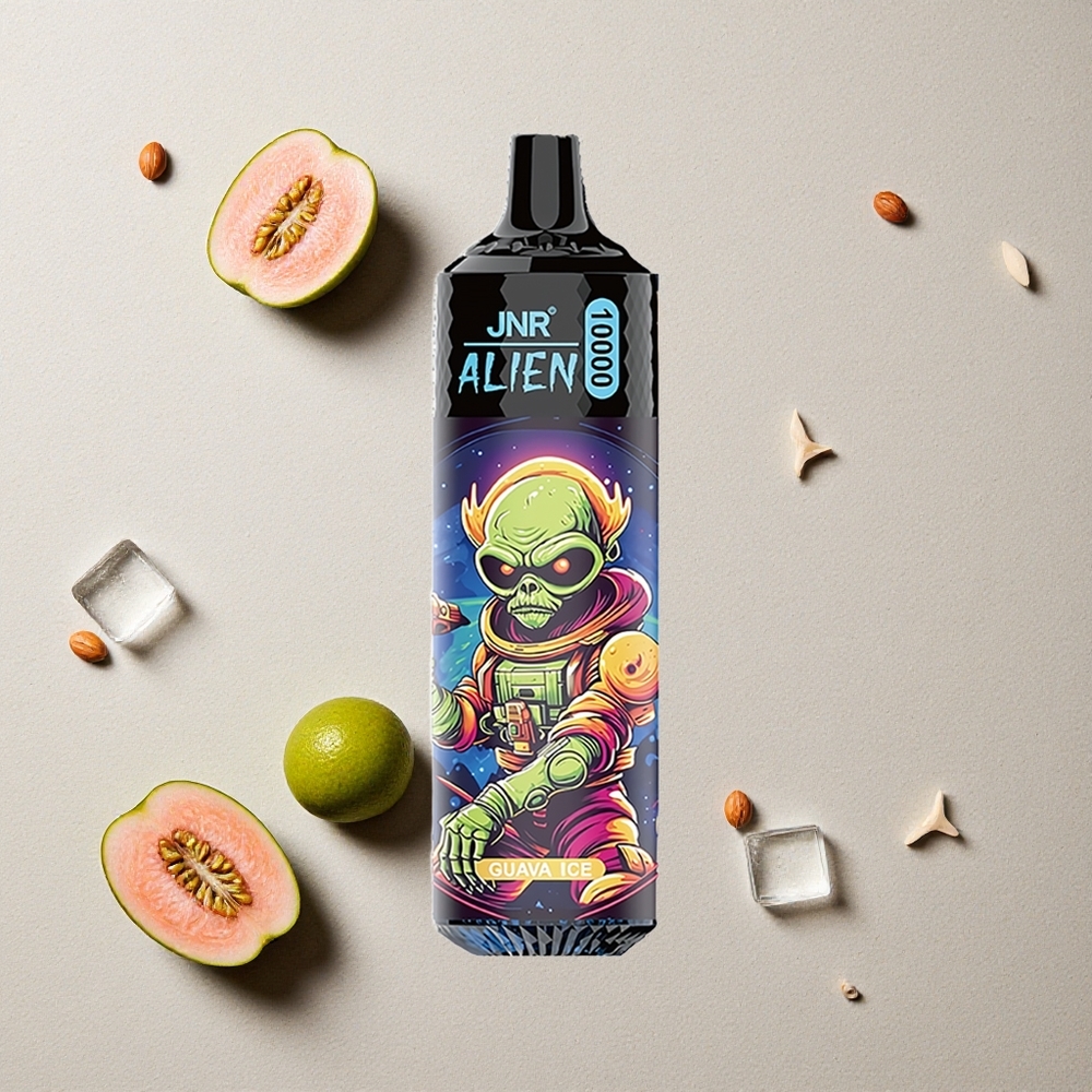 JNR Alien 10000 Puffs Guava-Eis Einweg-Vape vapes großhandel Österreich 850mAh LED RGB